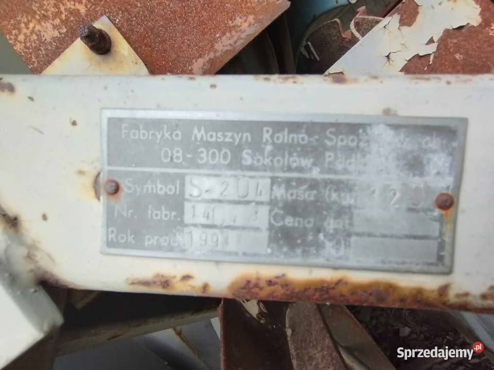 Sadzarka do ziemniaków FMRS Sokołów Podlaski nieuszkodzony śląskie Kłomnice