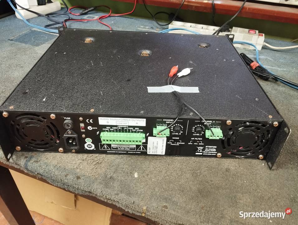 wzmacniacz dynacord pcl 1225t 2x250w