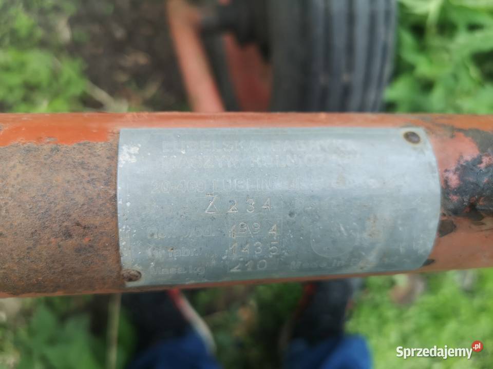 Zgrabiarka z234 nieuszkodzony