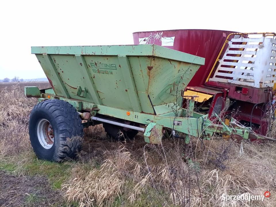 Rozsiewacz wapna Rotina 6000 opolskie Brzeg