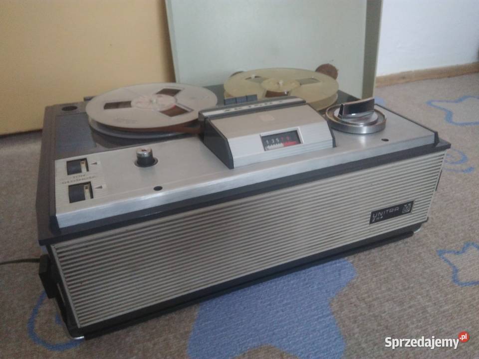 Magnetofon szpulowy Unitra ZRK ZK140T działa Krapkowice