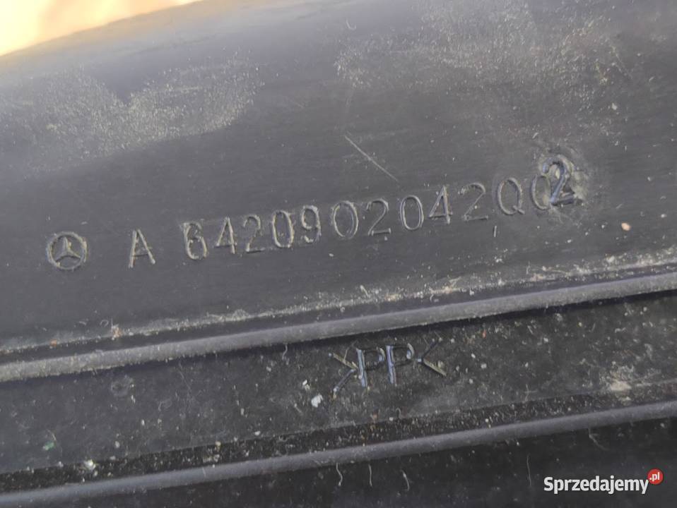 Rura Dolot Powietrza Mercedes W212 A6420902042 osobowe Części samochodowe wielkopolskie Pleszew