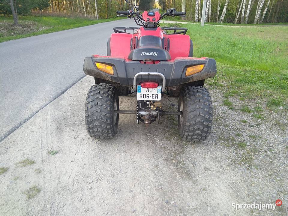 Quad 450 z dokumentami do rejestracji Mechowiec
