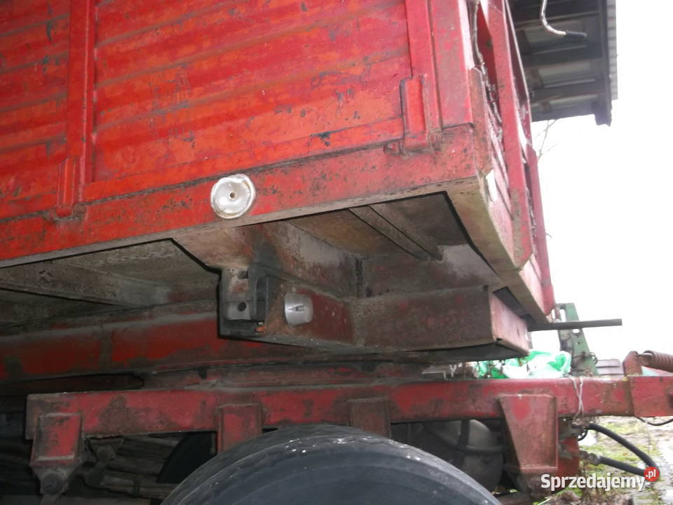Przyczepa wywrotka 14 ton nieuszkodzony