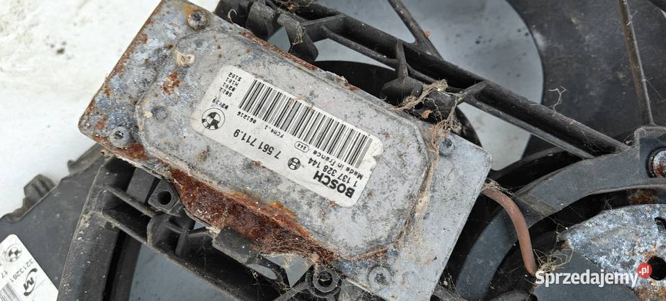 Wentylator chłodnicy klimatyzacji z modułem BMW Siechnice sprzedam