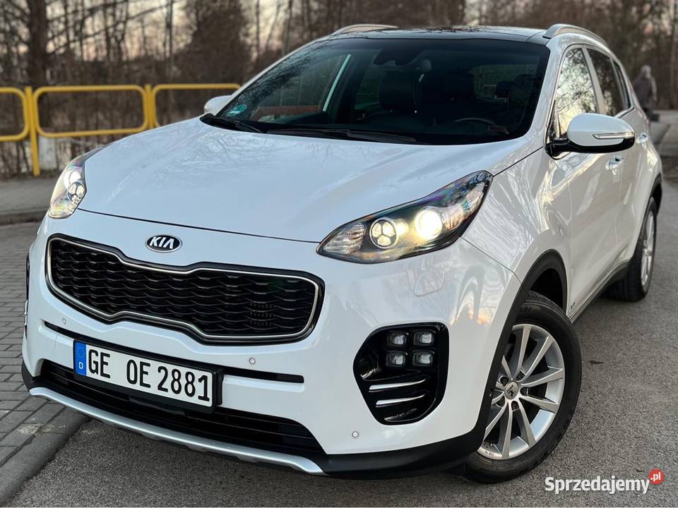Kia Sportage Biała Perta IV Gtline 20 CRDi nieuszkodzony warmińsko-mazurskie Ełk