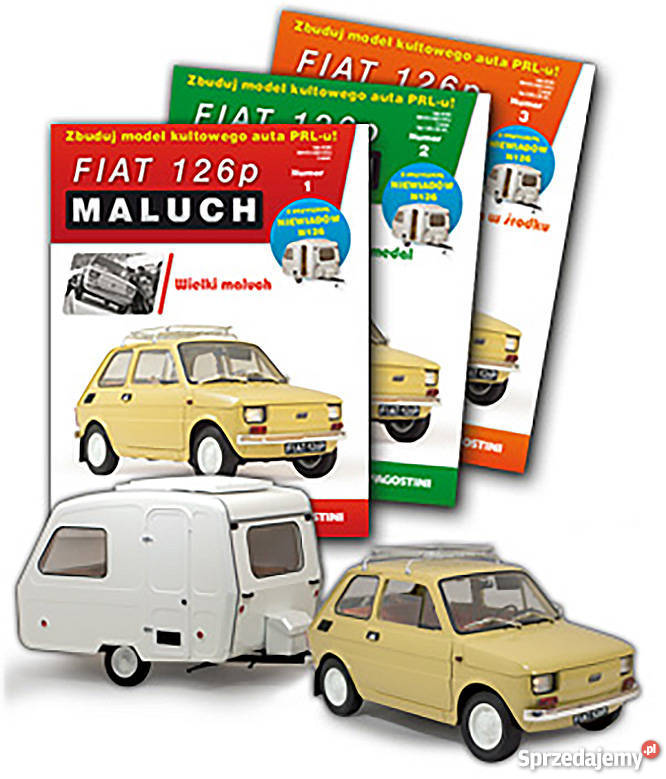 Fiat 126p Maluch model. De Agostini. numery.17