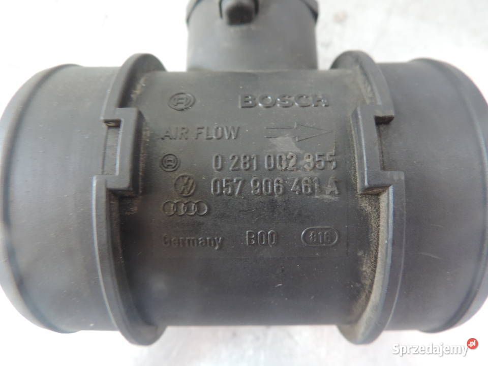 PRZEPŁYWOMIERZ AUDI A2 14 TDI 0281002355 małopolskie Nowy Sącz