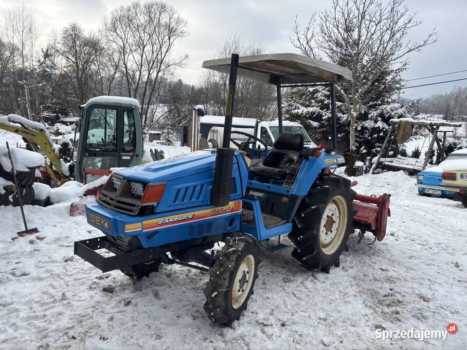 Japoński traktor Iseki tu 220 22 konie 4x4 Dziekanowice