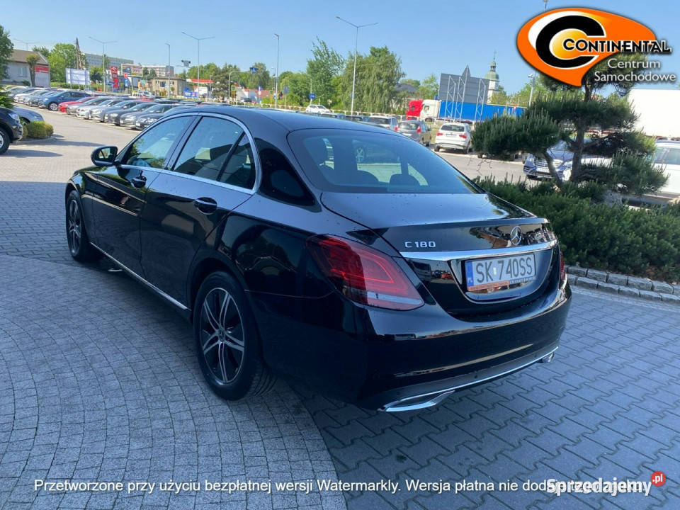 Mercedes C 180 Salon PolskaPierwszy właściciel asystent pasa ruchu Żory