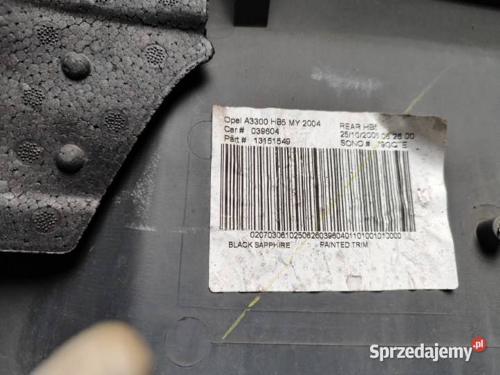 Zderzak astra h Zawiercie