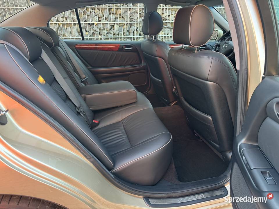Lexus GS300 złoty limuzyna klima 126000 elektryczne lusterka Motoryzacja Wrocław