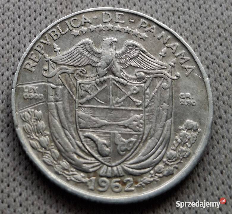 PANAMA 110 BALBOA1962 r SREBRO 0900 Legionowo