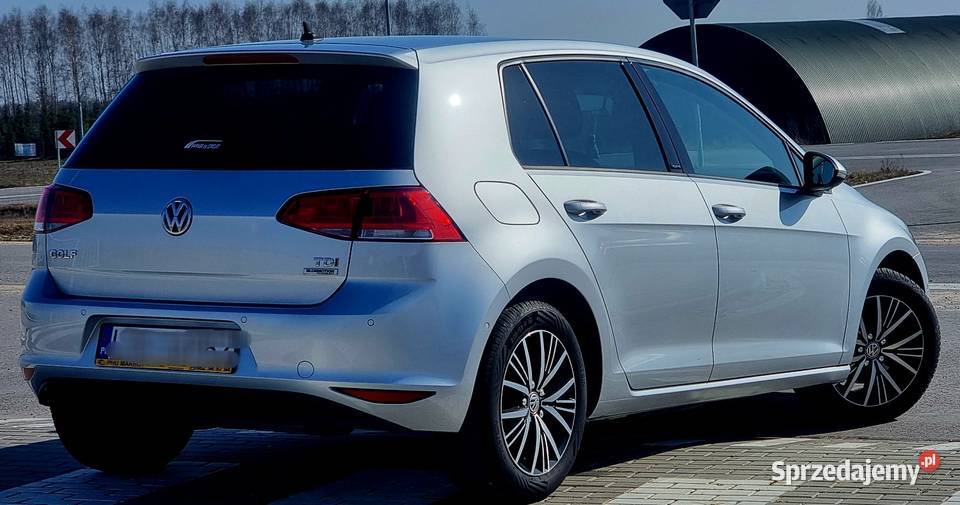 Volkswagen Golf 7 allstar 2017r asystent parkowania mazowieckie Siedlce