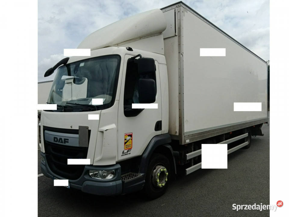 DAF LF 220 Euro 6 kontener 18p winda sprowadzony mazowieckie Góra Kalwaria