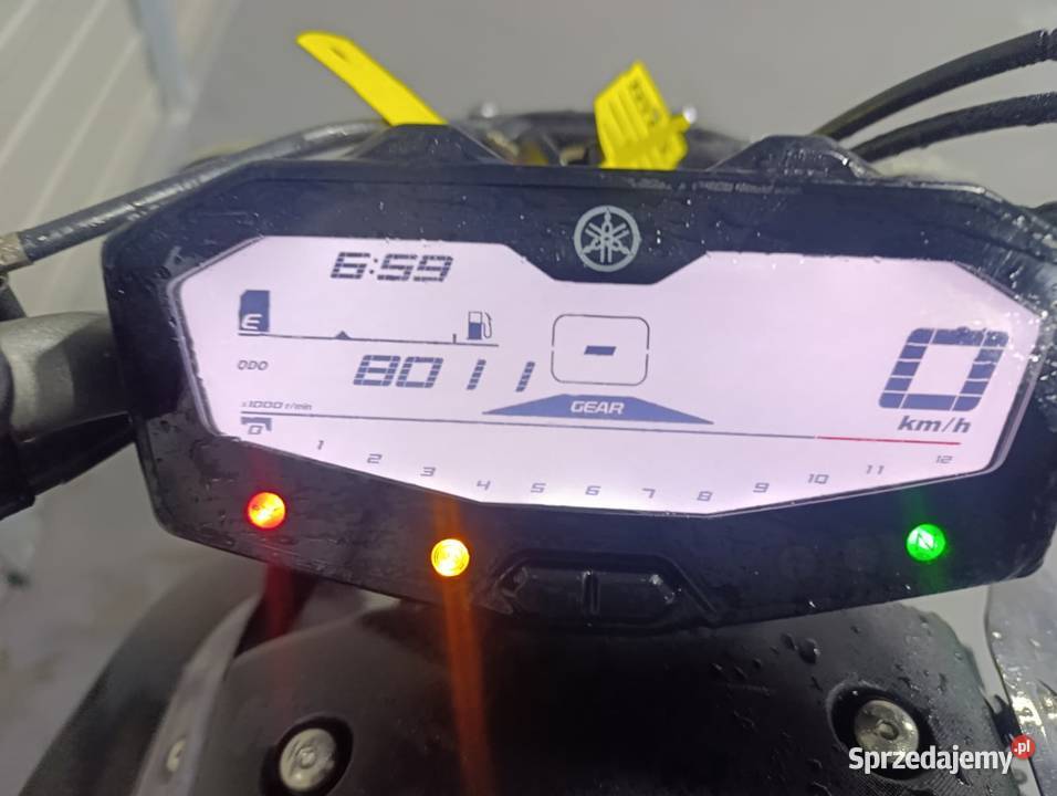 Yamaha MT07 FLUO 35kW A2 8 transport RATY mazowieckie Grójec