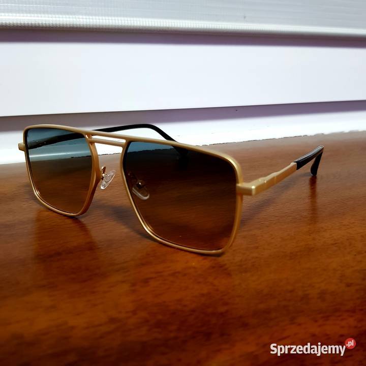 Piękne męskie okulary unisex nowość 2026 Filtr UV-400 kat. 3