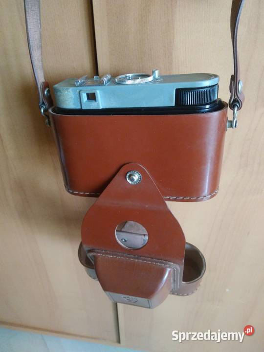 Aparat retro Smiena 6 i futerał do Zorki Łódź