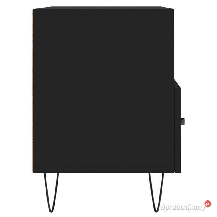 Szafka pod TV czarna 80x36x50 materiał Warszawa
