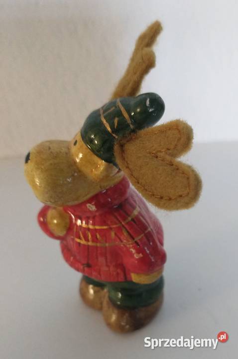 Stary ceramiczny łoś Krotoszyn