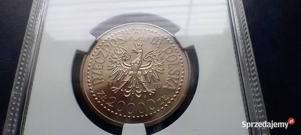 Stare monety 20 000 złotych 1993 Jagiellończyk Numizmatyka podkarpackie Lesko sprzedam