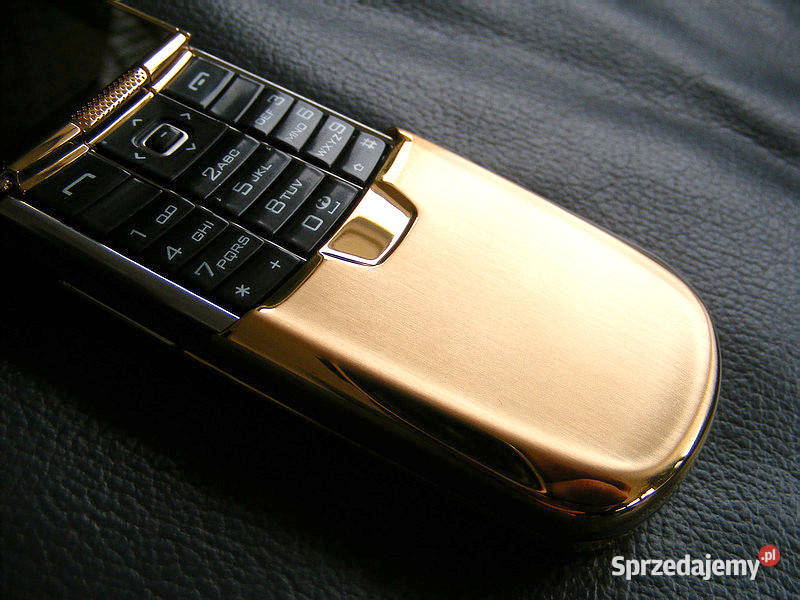 Nokia 8800 Gold 24k ochrona danych i rozmów łódzkie