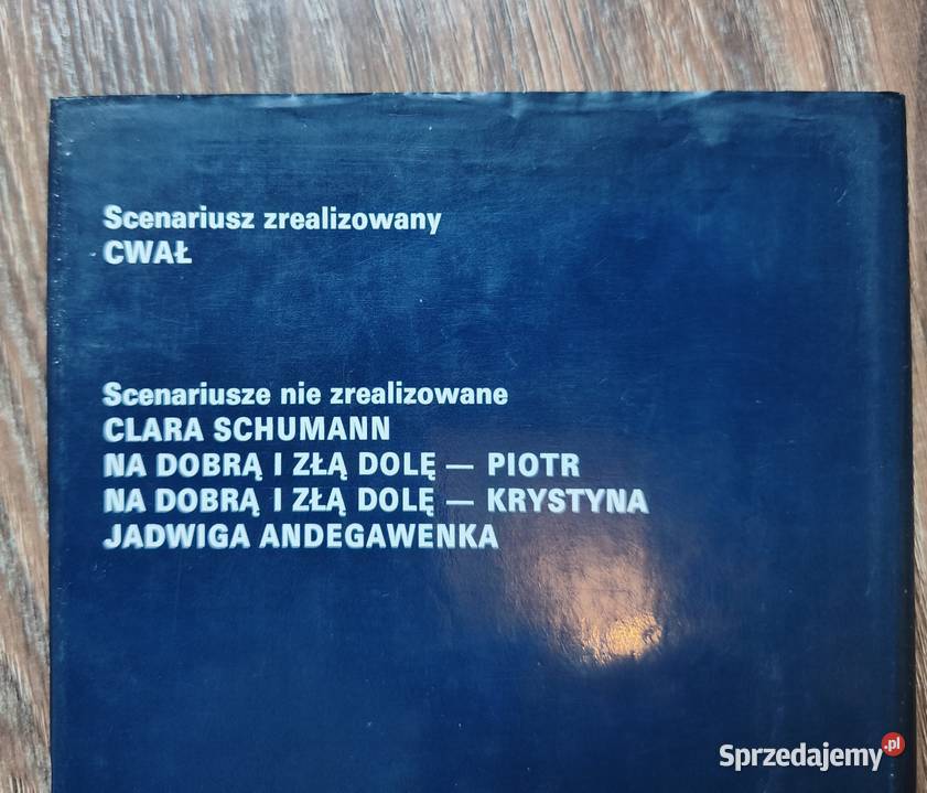 3 x Scenariusze filmowe Krzysztof Zanussi Szczyrk sprzedam