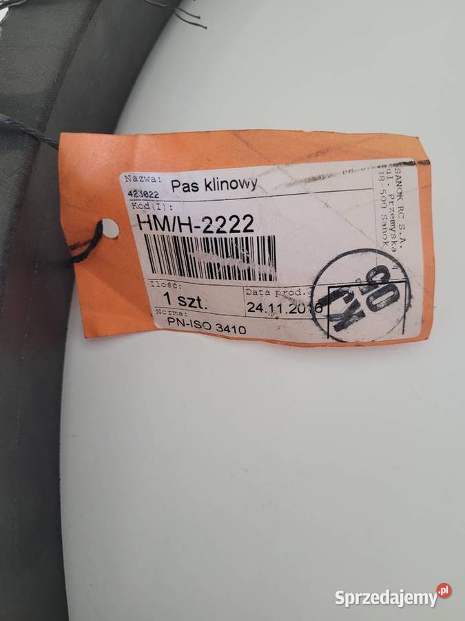 PASEK KLINOWY HMHX2222 Szczecin