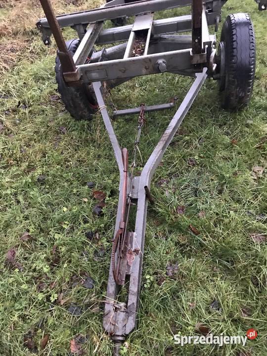 Wóz rozsuwany z hamulcem nieuszkodzony Bobowa