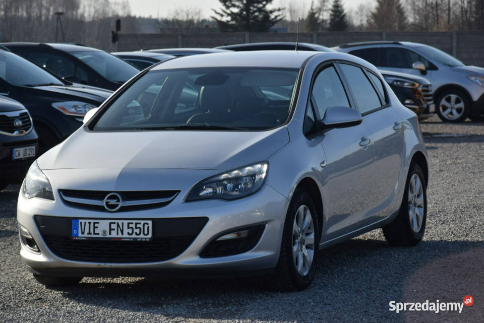 Opel Astra 14B 2015r 149 Sprowadzony Opłacony J 149000km Majdan Sieniawski