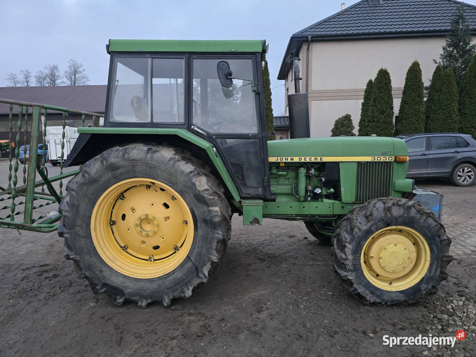 Ciągnik JOHN DEERE 3030 4x4 6cyl 89 podlaskie Sędziwuje