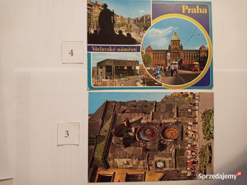 POCZTÓWKI Z PRAGI ZESTAW 38 Pocztówki i karty telefoniczne Szczecinek