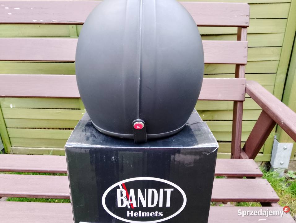 Kask Otwarty Jet Bandit SKY III Dull Black L z Bartoszyce sprzedam