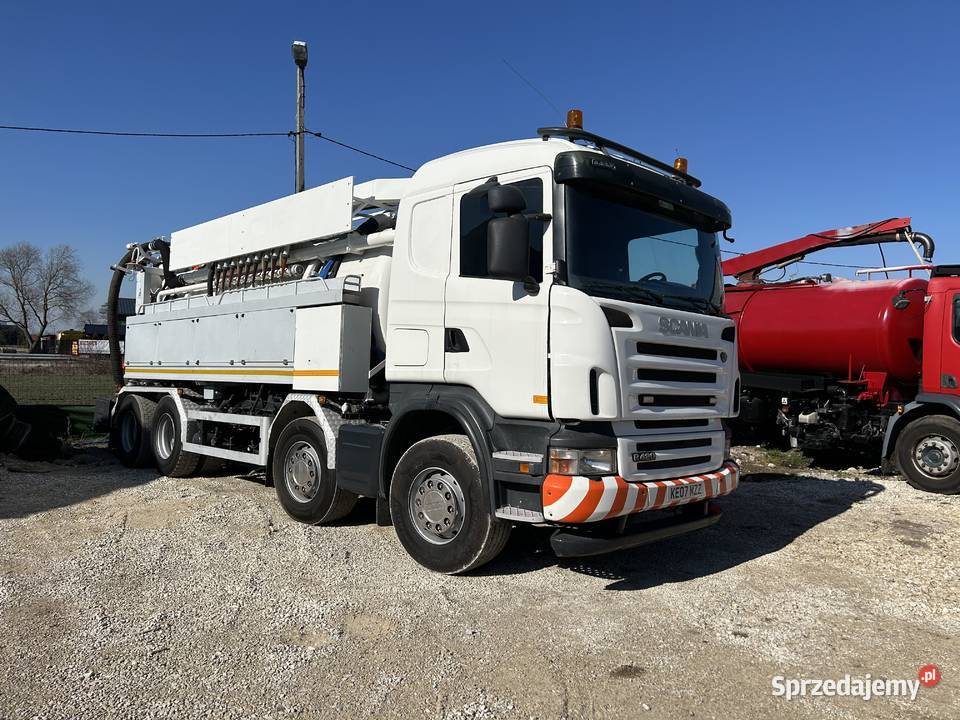 Scania R420 8x4 wuko asenizacyjny 500000km Samochody ciężarowe świętokrzyskie sprzedam