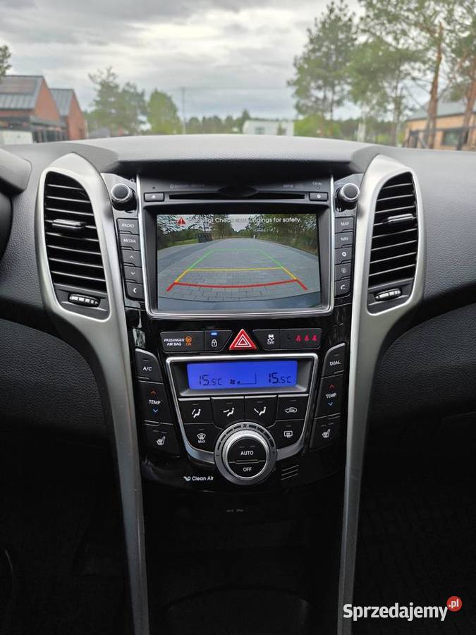 Hyundai i30 II Premium Navi Kamera niskie grafitowy mazowieckie Białobrzegi sprzedam