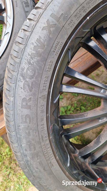 Mercedes felgi aluminiowe felgi DOT 3922 25545 Samochodowe Opony i felgi Słowikowo