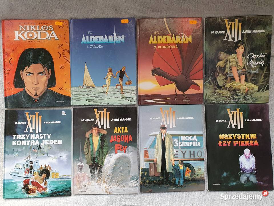 Zestaw 17 komiksów polskie wydania Gdynia