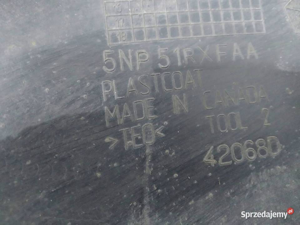 OSŁONA PROGU LISTWA PRAWY LEWY KPL WK2 Rok produkcji 2016