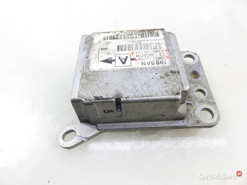 MODUŁ AIRBAG NISSAN MICRA K12 0285001474