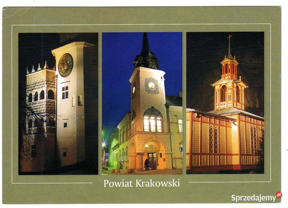 POWIAT KRAKOWSKI PIESKOWA SKAŁA SKAWINA OJCÓW Krynki