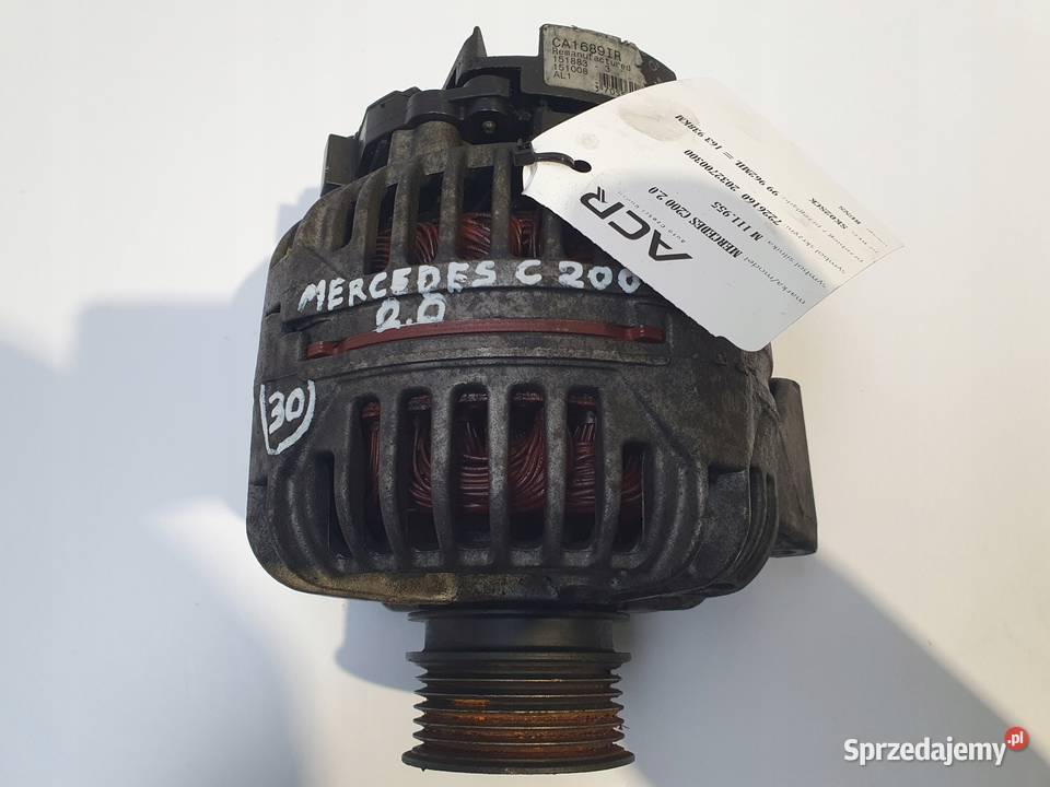 ALTERNATOR Mercedes W203 20 K kompresor BOSCH osobowe