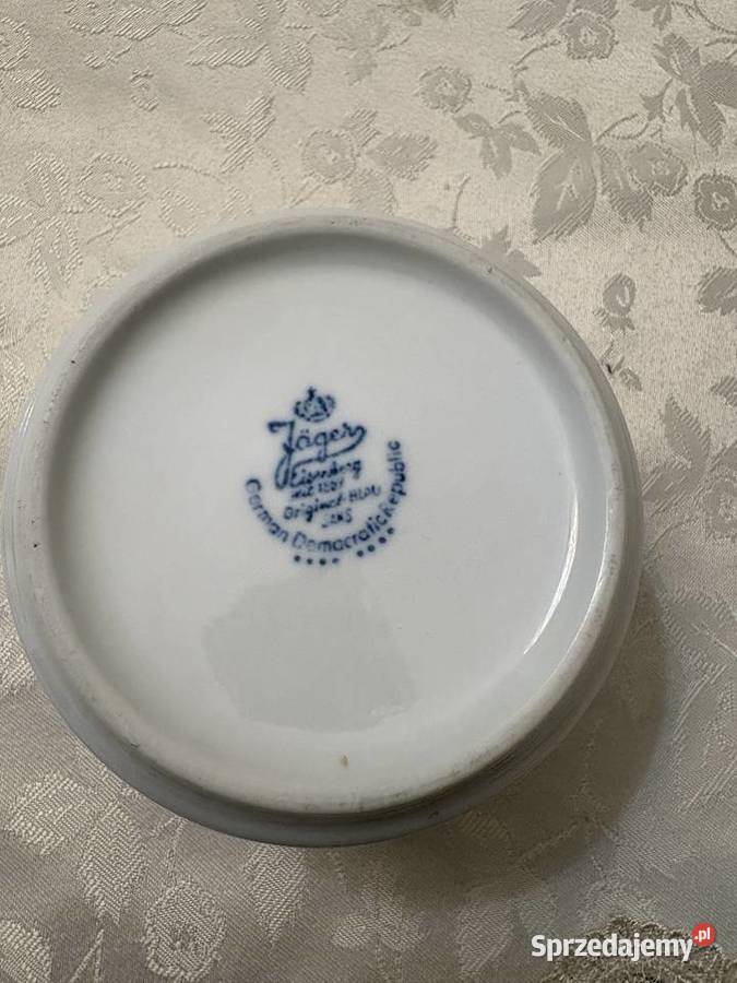 Porcelanowa miseczka Blau Saks wzór słomkowy Legnica