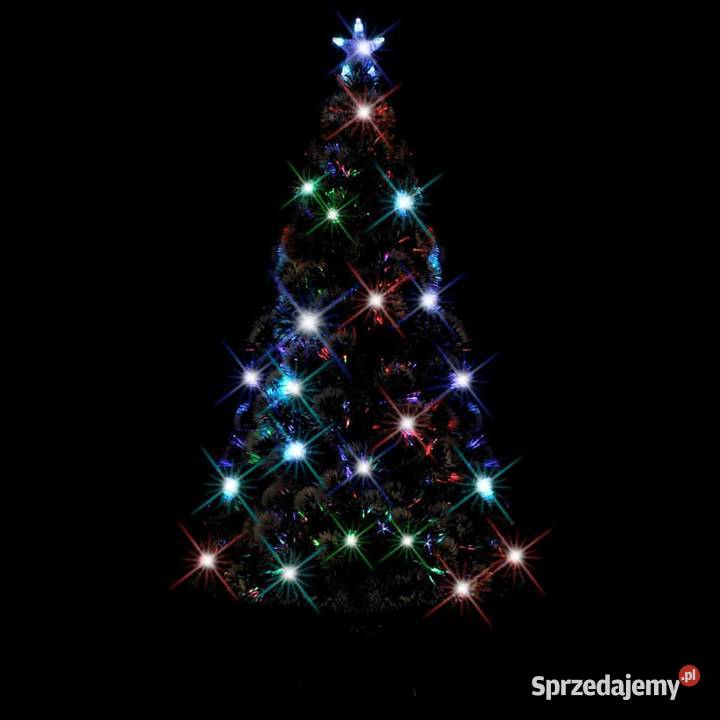 vidaXL Sztuczna choinka z LED i stojakiem 210 Warszawa sprzedam