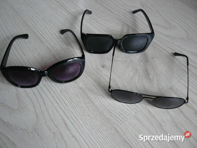 Okulary przeciwsloneczne 3 20 zl Rzeszów