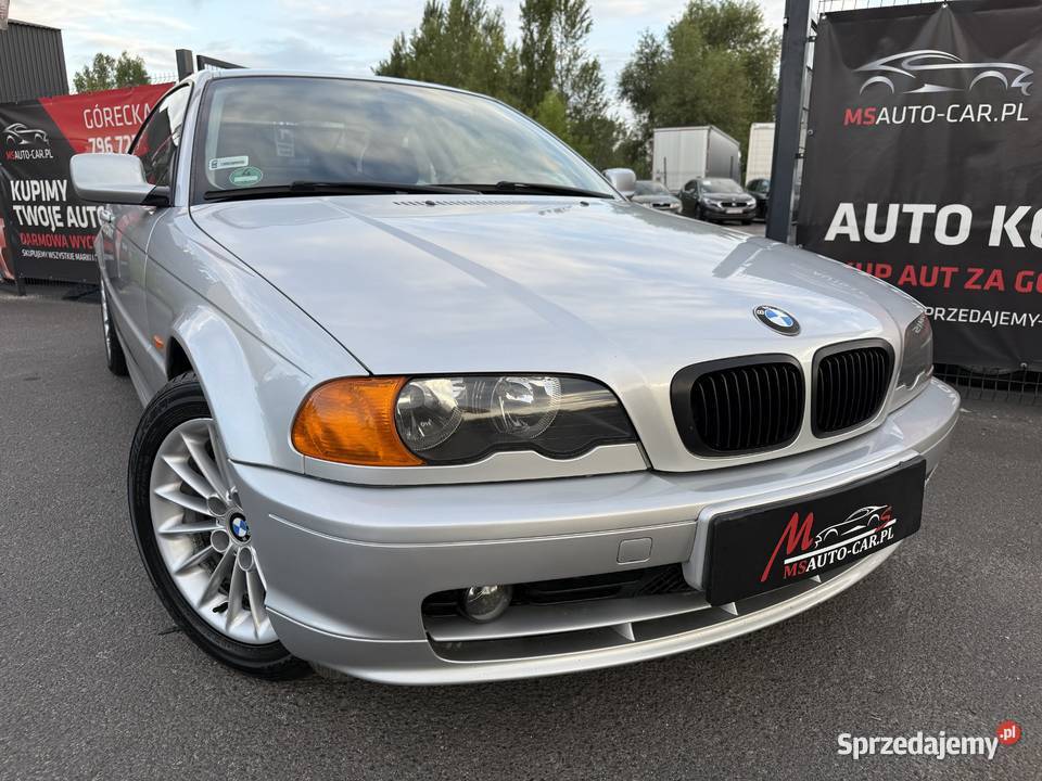 BMW Seria 3 BMW e46 Coupe Sprawna Klimatyzacja 218000km Poznań