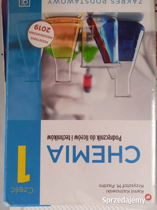 Chemia Pazdro podstawa podręczniki szkolne mazowieckie Warszawa