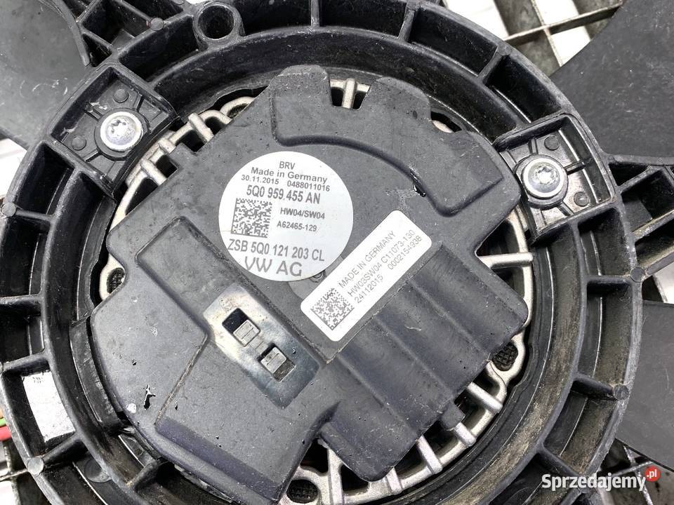 WENTYLATOR CHŁODNICY VW GOLF VII 115 5Q0959455AN