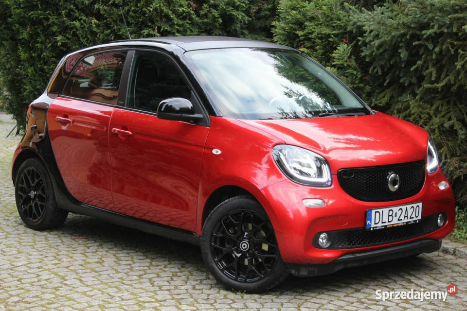 Smart Forfour Panorama dach Prime Bogata Wersja wspomaganie kierownicy dolnośląskie Lubań sprzedam