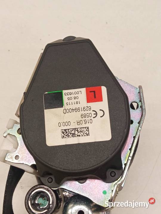 PAS BEZPIECZEŃSTWA LEWY TYŁ II RZĄD