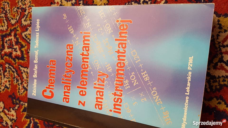 Szmal Lipiec Chemia analityczna z elementami Warszawa